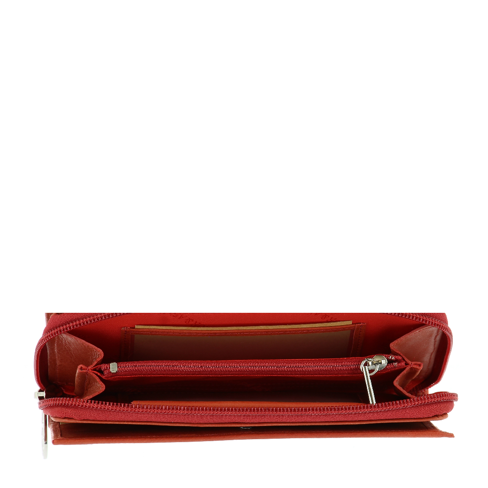 Oiled Leather Flap Checkbook Holder Companion