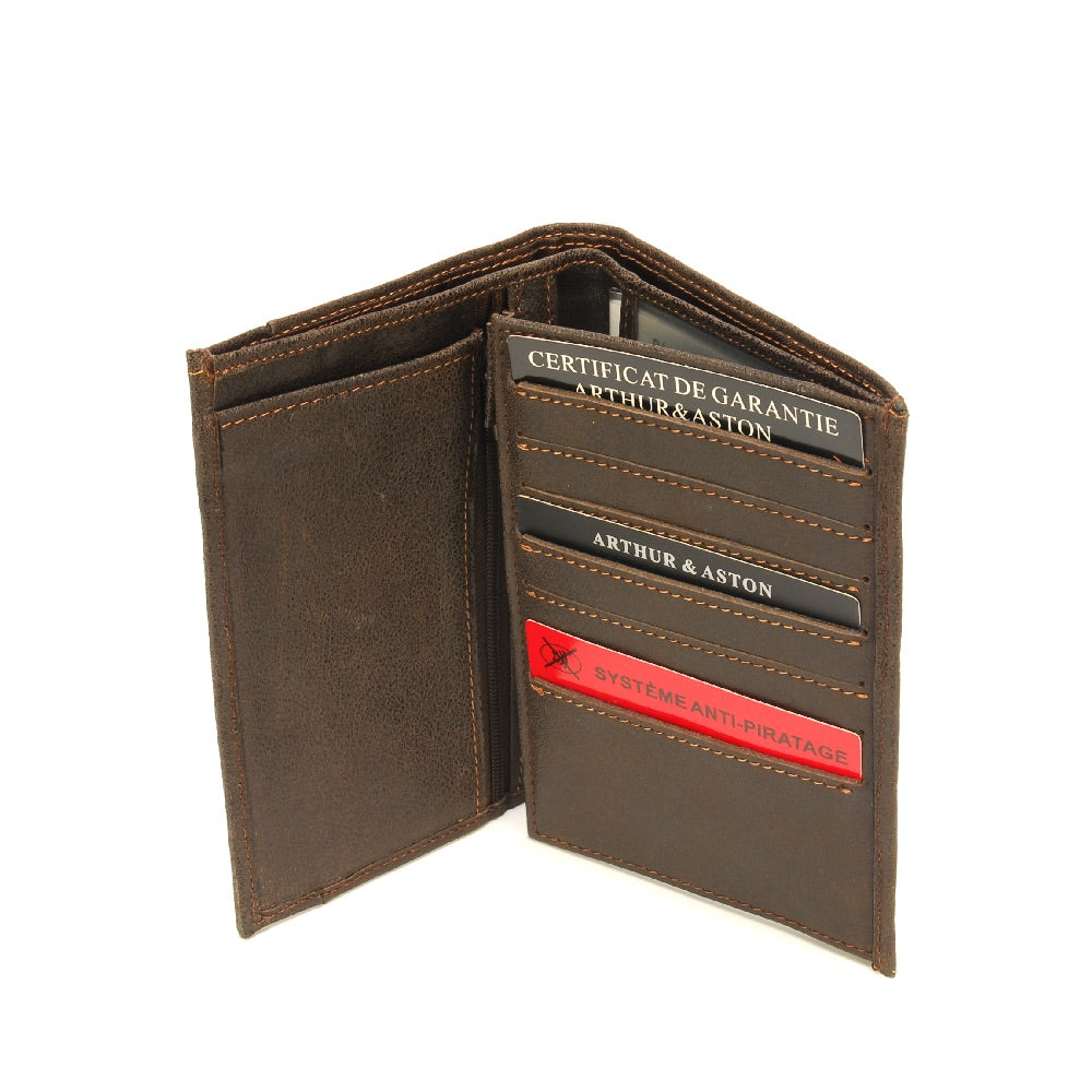 Portefeuille Diego cuir vachette
