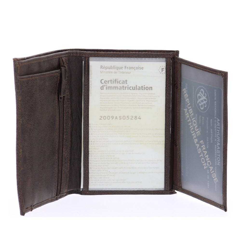 Portefeuille Diego cuir vachette
