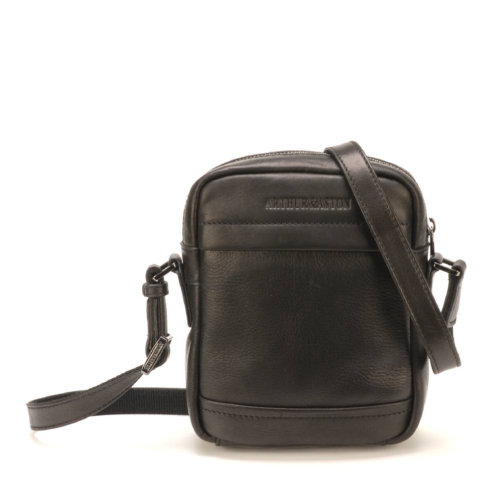 Sac travers Pablo en cuir plongé