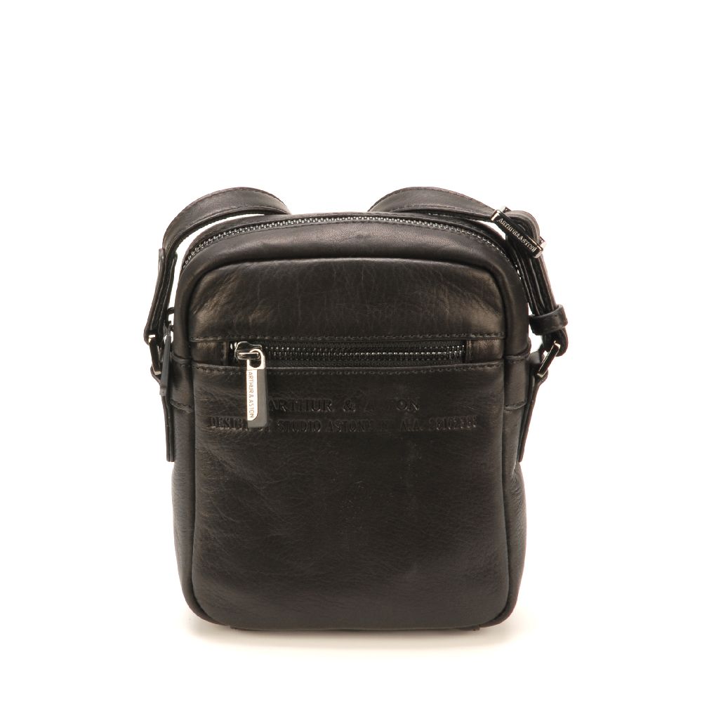 Sac travers Pablo en cuir plongé