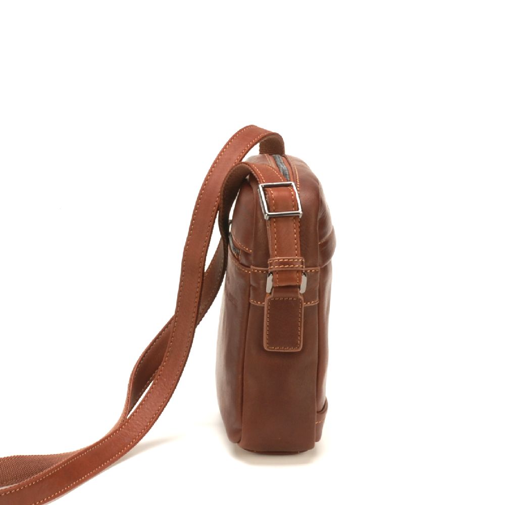 Sac travers Pablo en cuir plongé