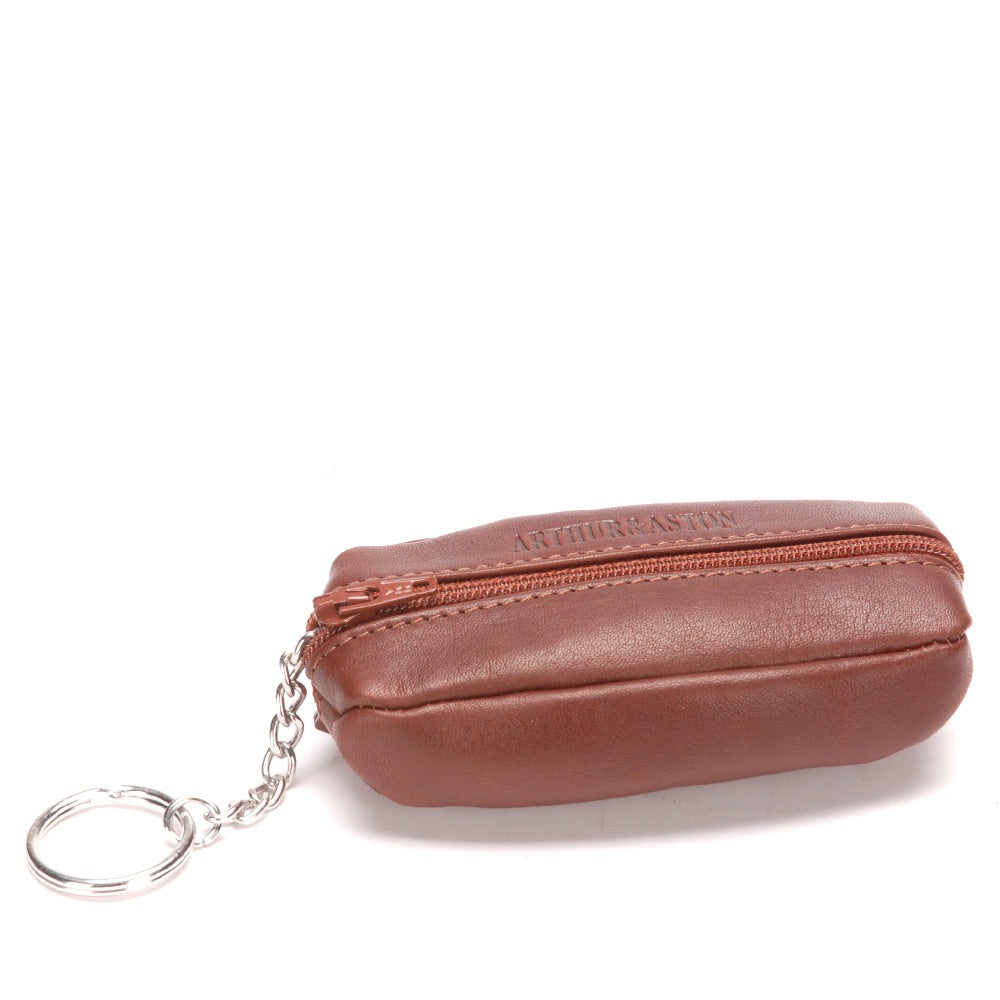 Pablo coffee bean purse in dipped leather