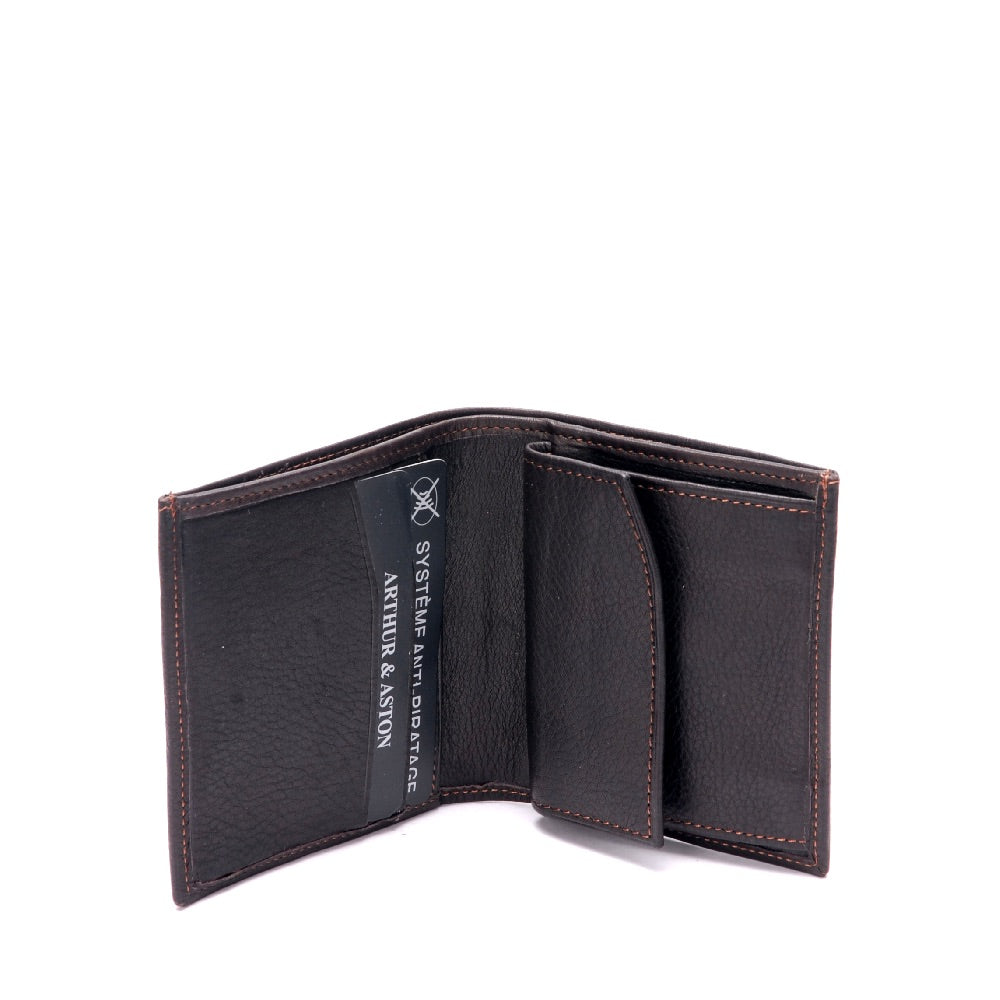 Pablo leather wallet and cards