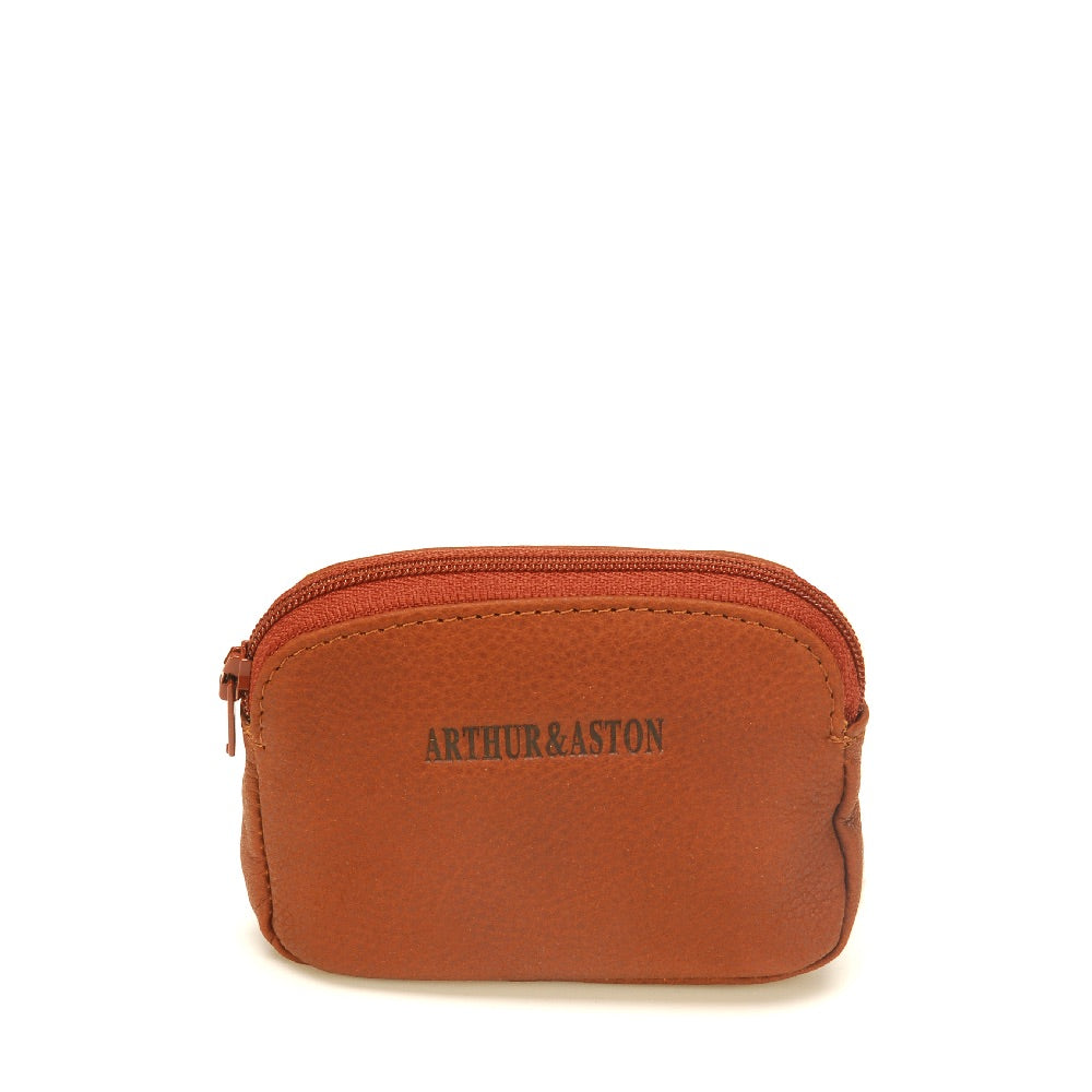 Oscar Leather Zipped Coin Purse