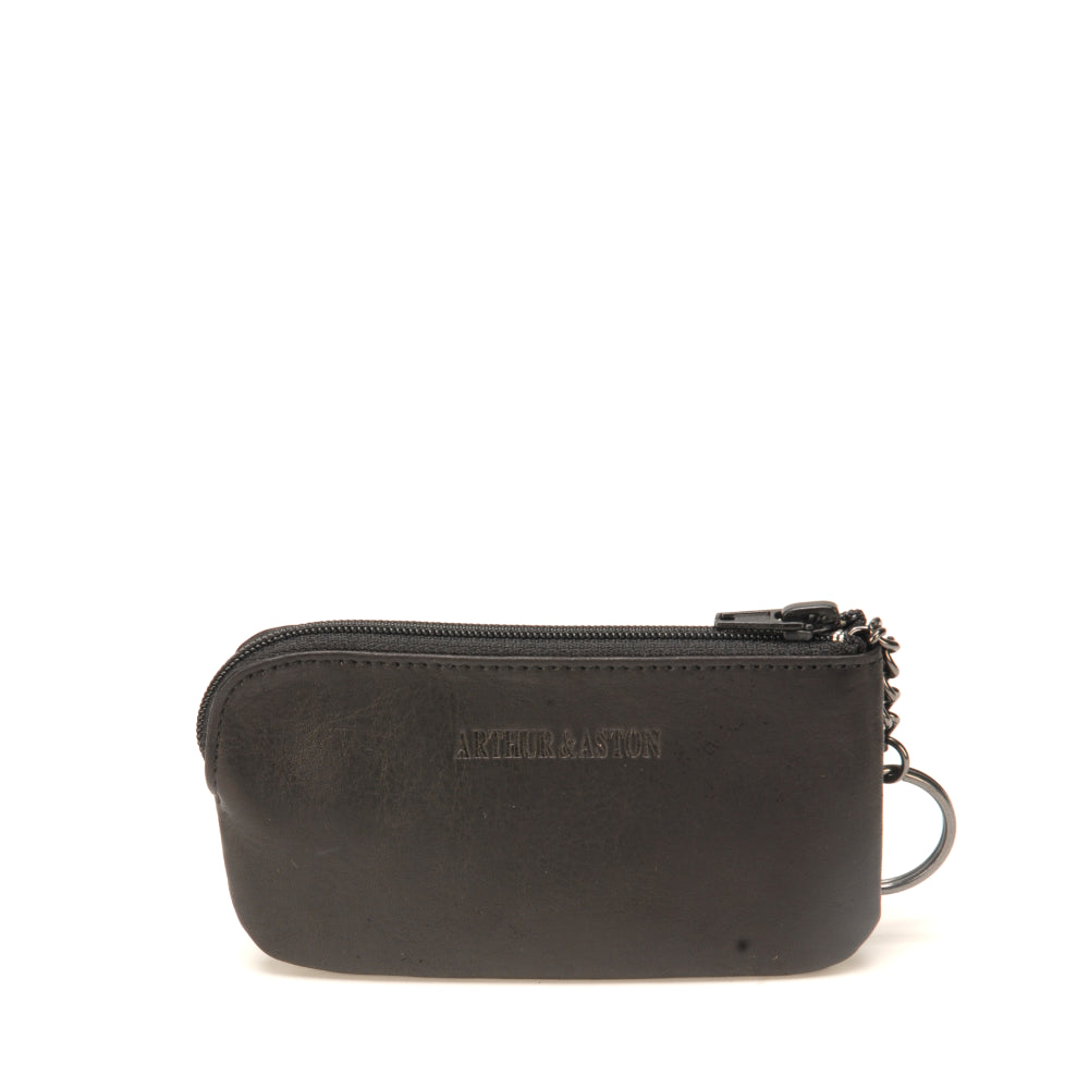 Ennis Dipped Leather Key and Purse