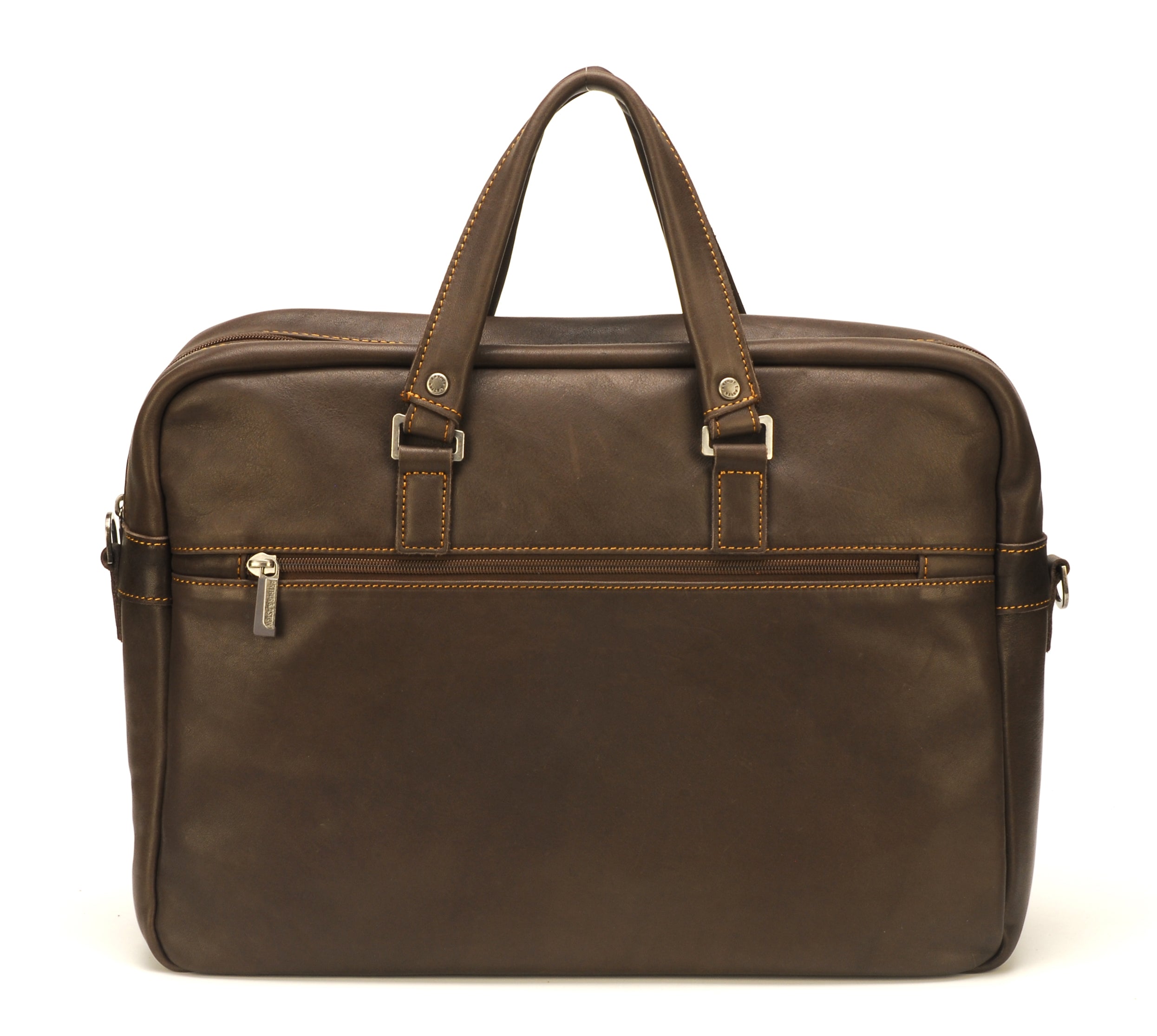 Large Johany leather briefcase