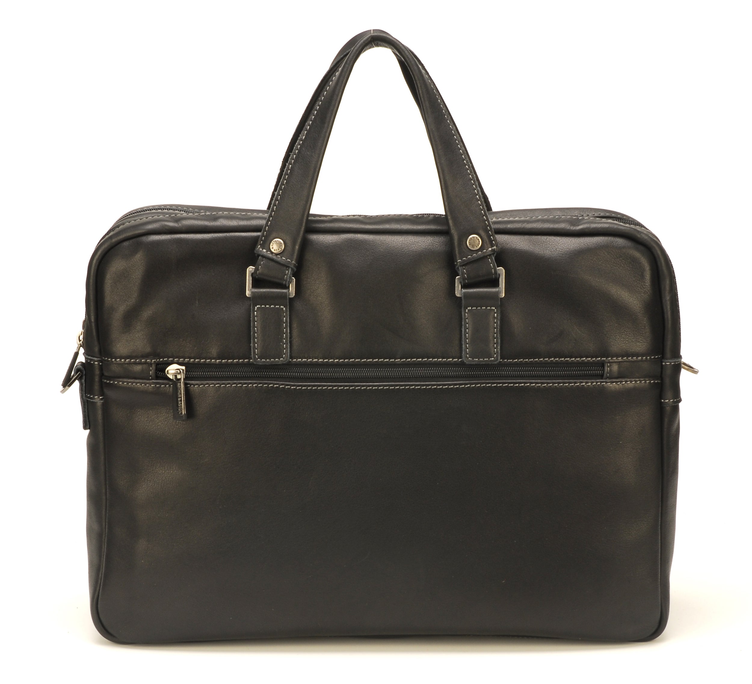 Large leather briefcase Johany 2028-04