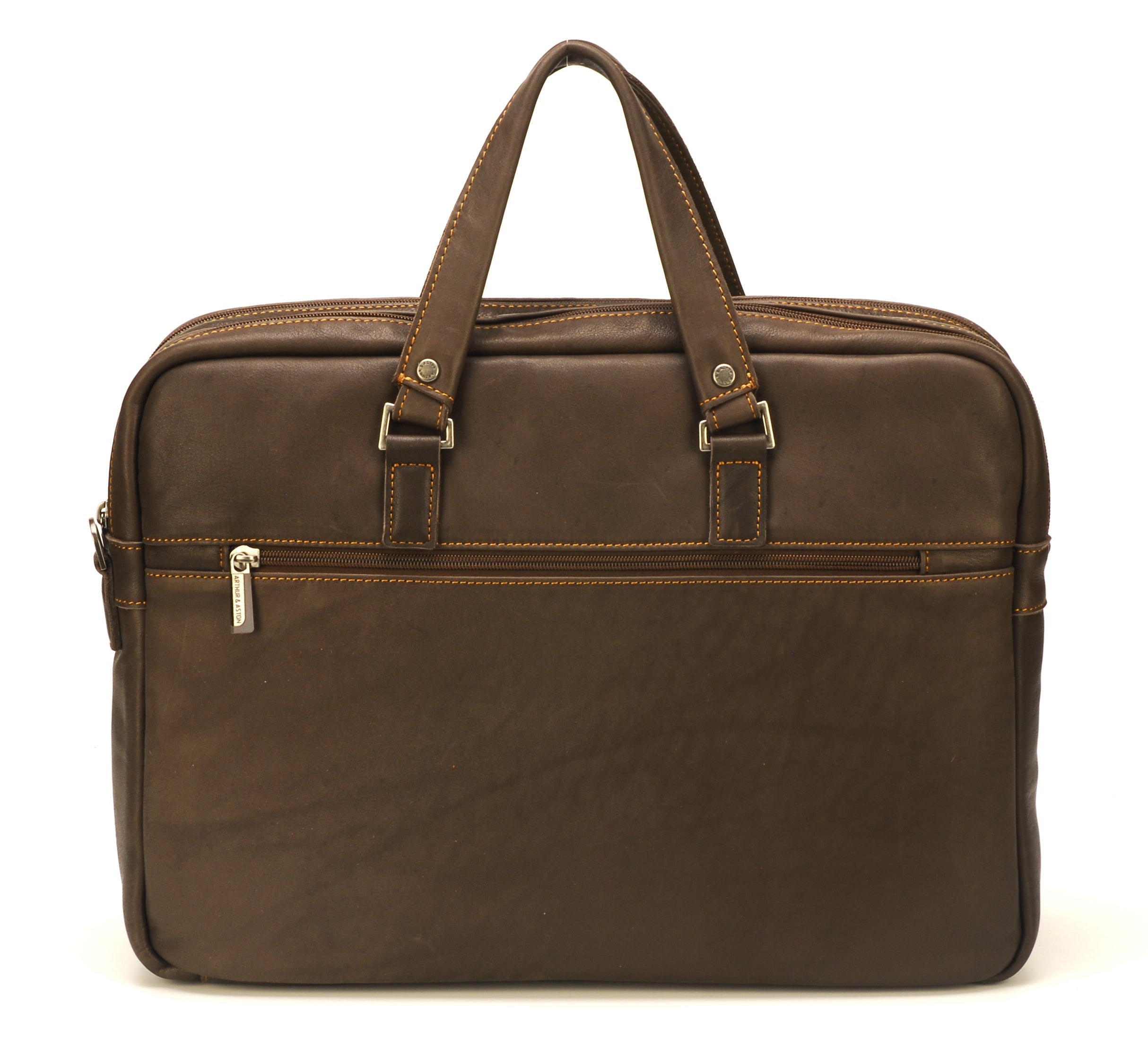 Large Johany leather briefcase