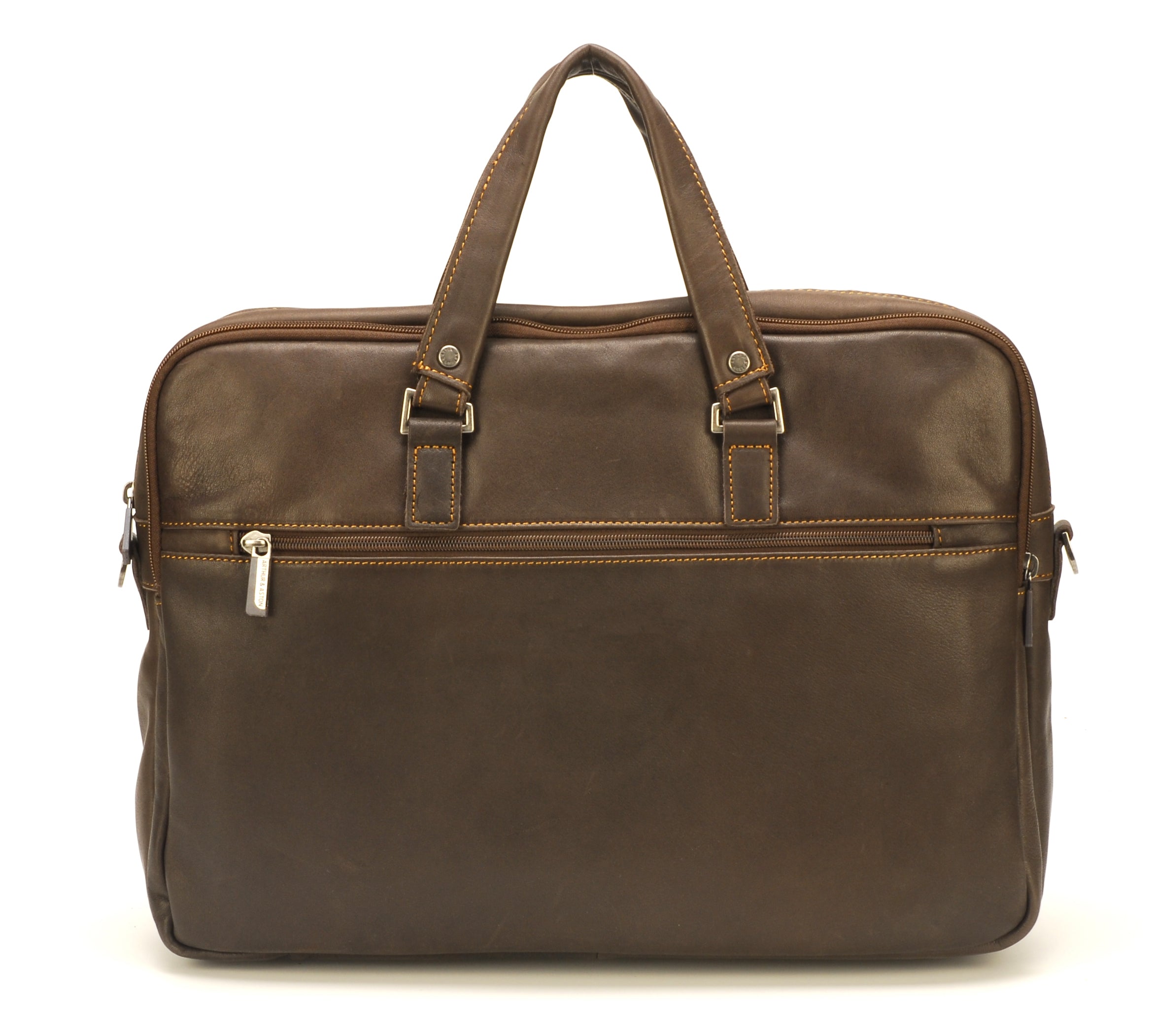 Large leather briefcase Johany 2028-05