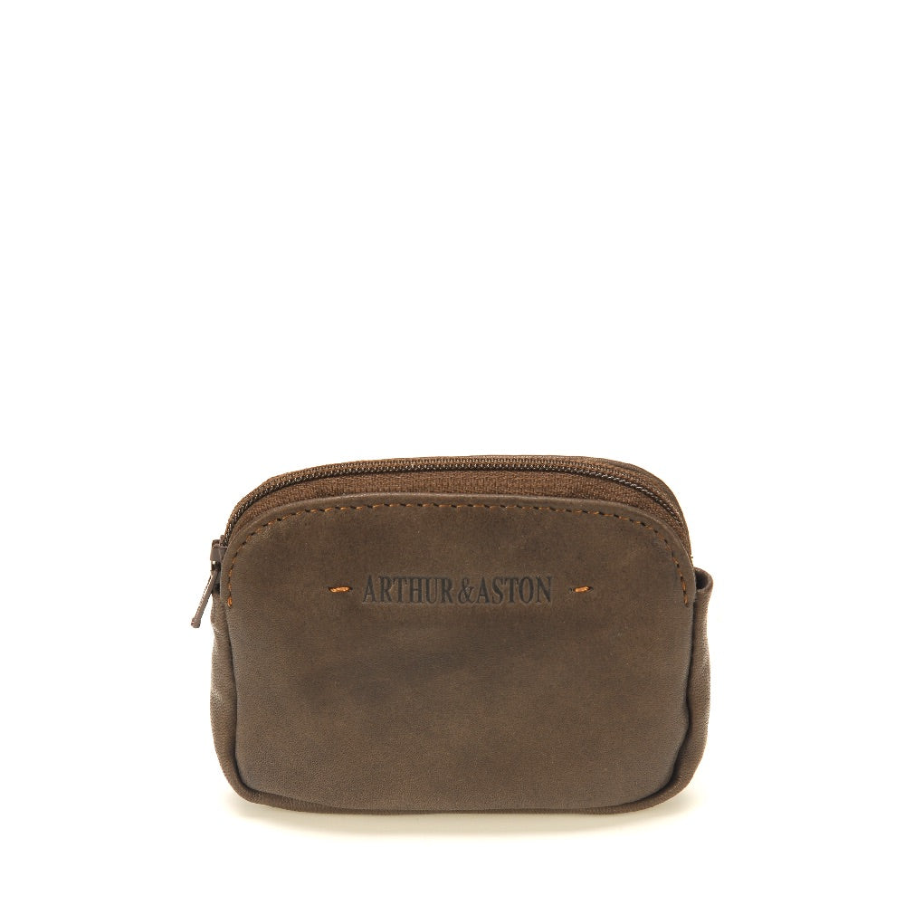 Johany leather zipped purse