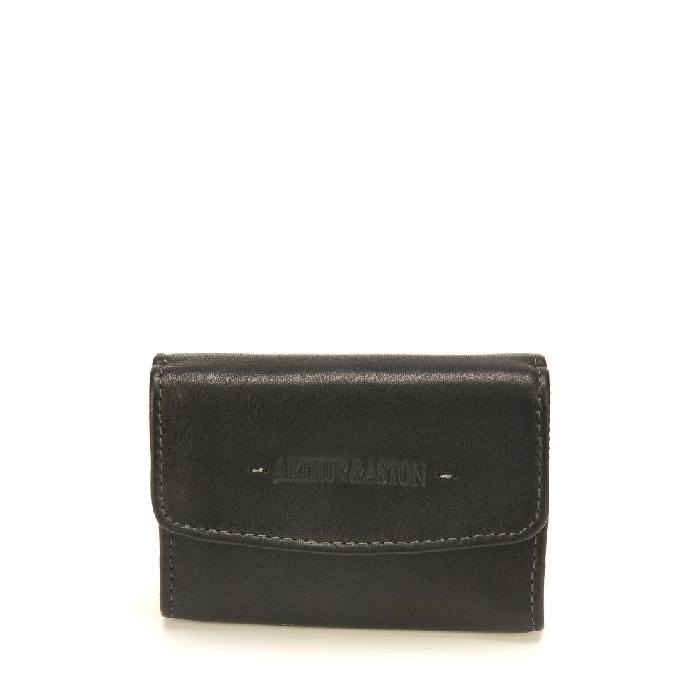 Johany leather back-to-back card holder