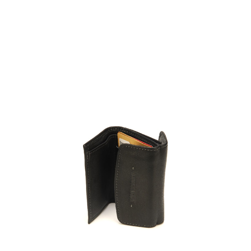 Johany leather back-to-back card holder