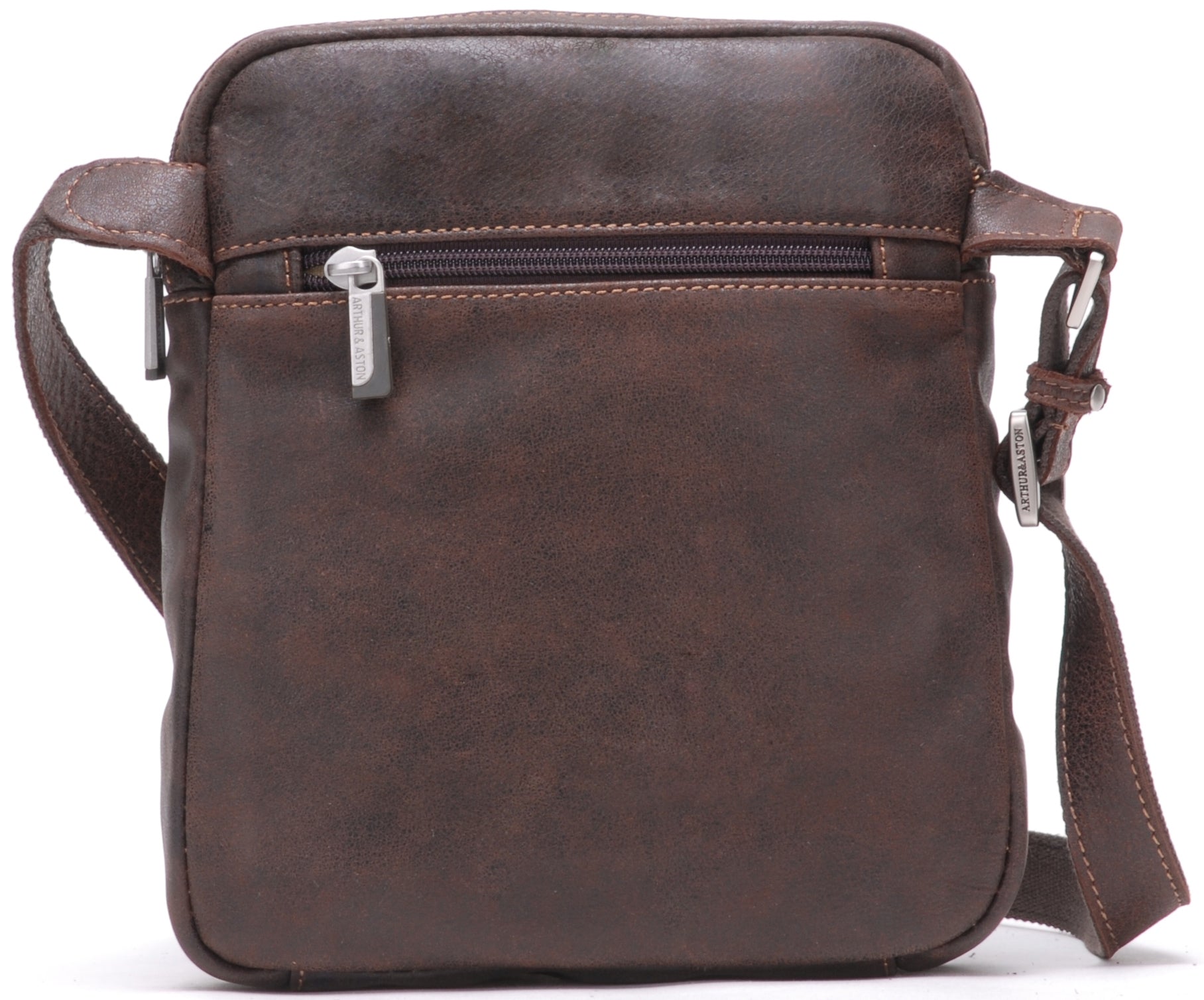Cristiano medium model destroyed leather crossbody bag