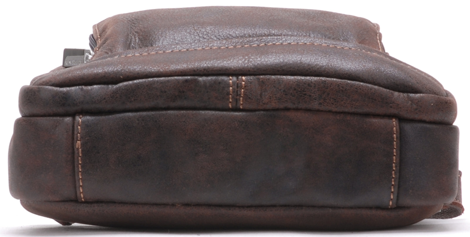 Cristiano medium model destroyed leather crossbody bag
