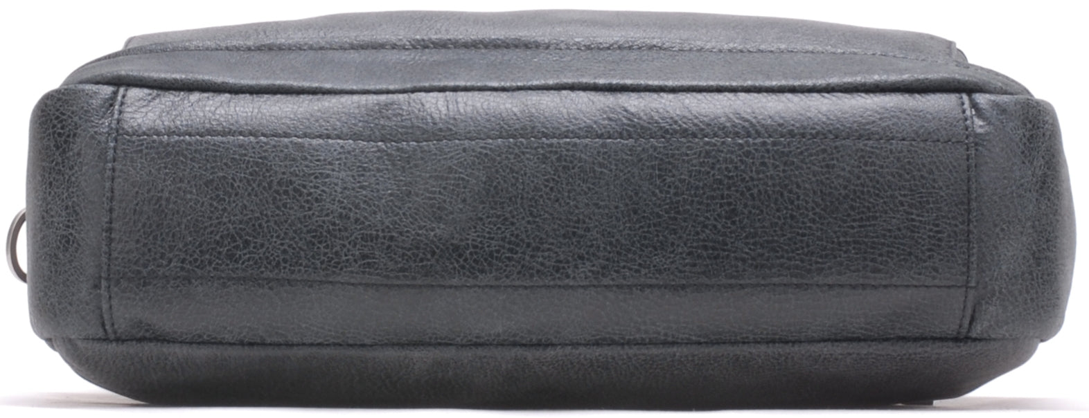Cristiano leather destroyed briefcase