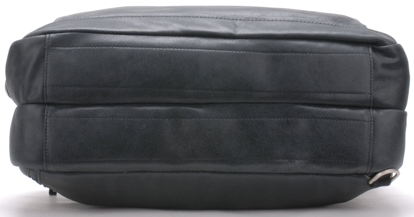 Cristiano 3 in 1 briefcase destroyed leather