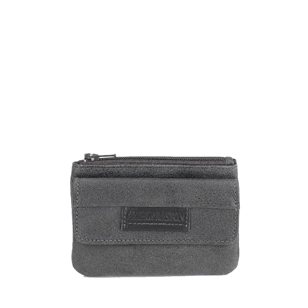 Porte-monnaie zippé Marco cuir