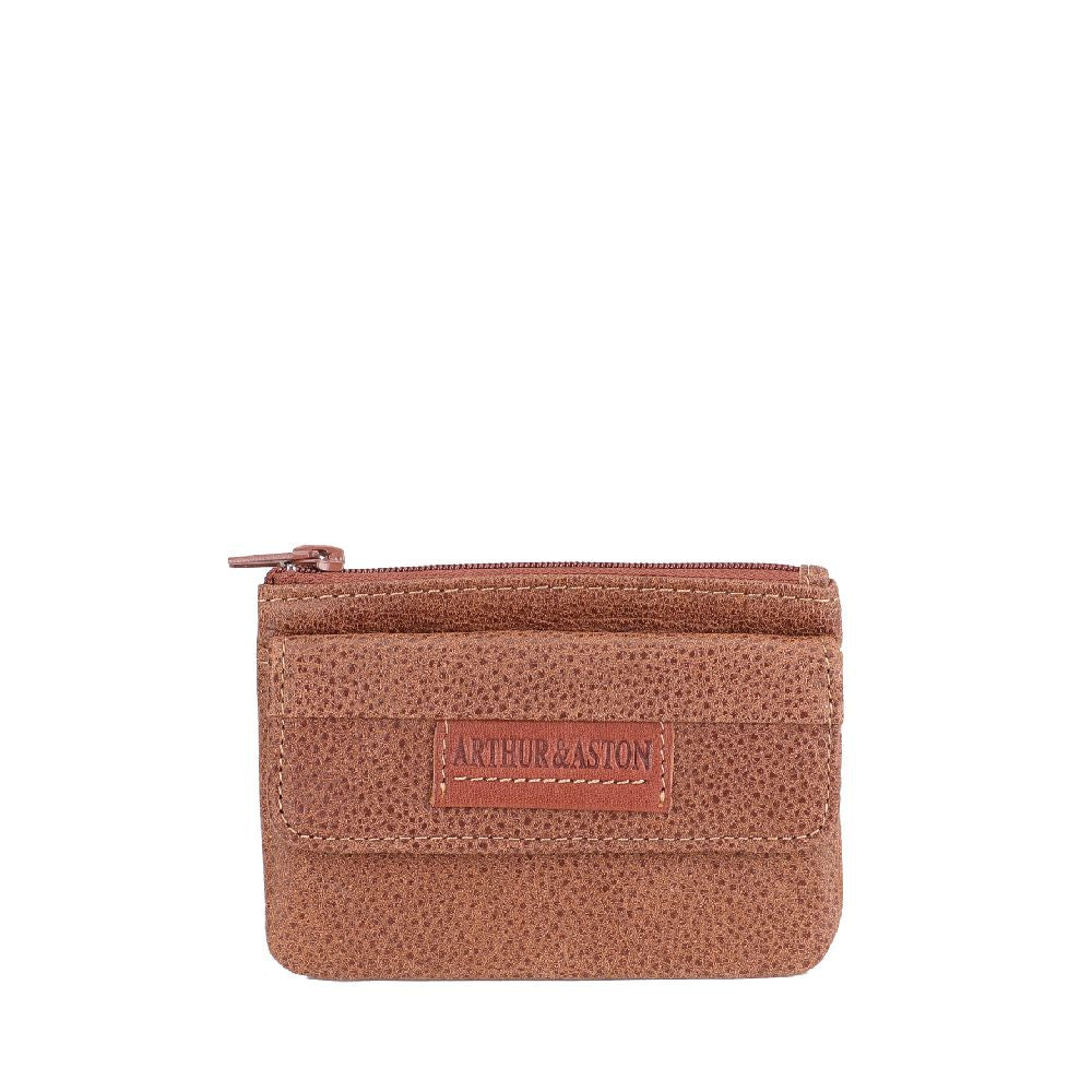 Porte-monnaie zippé Marco cuir