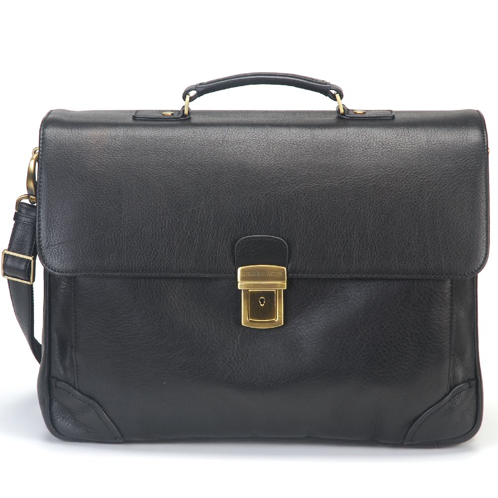 Paul leather briefcase
