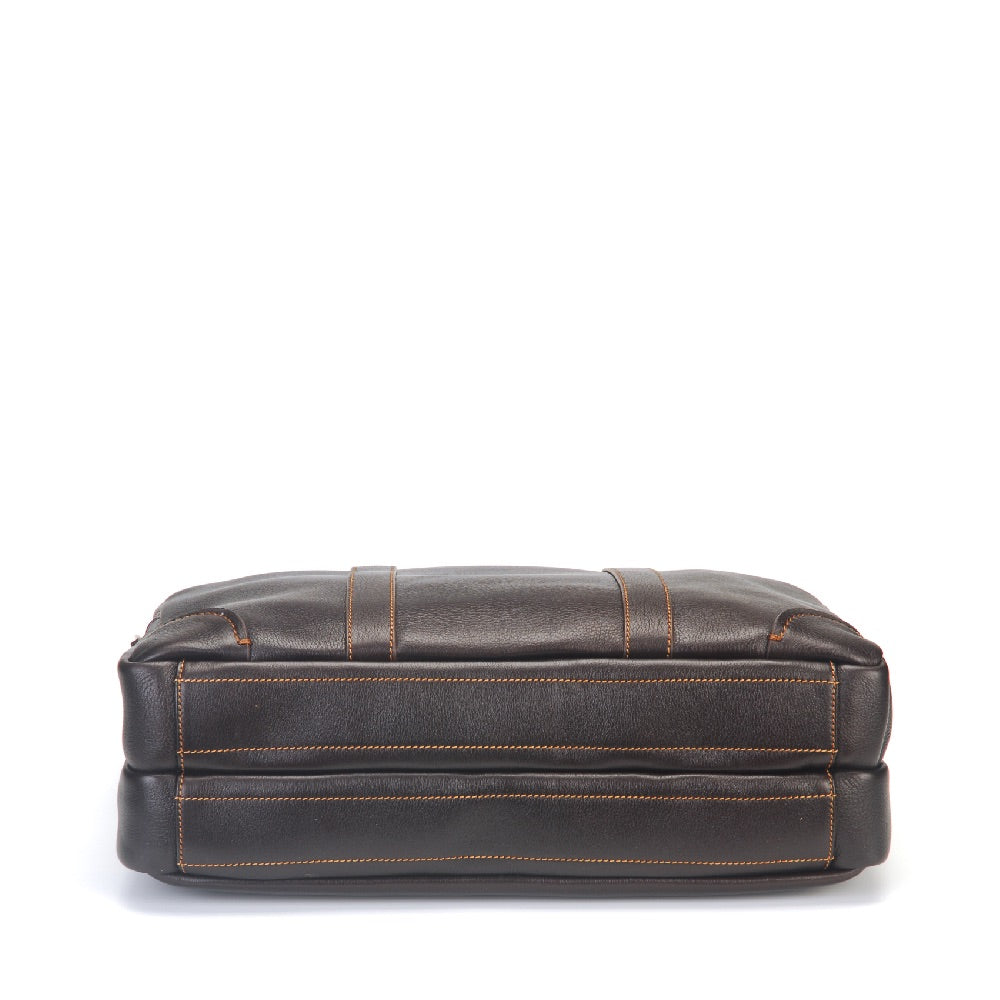 Porte-document 2 soufflets Paul cuir