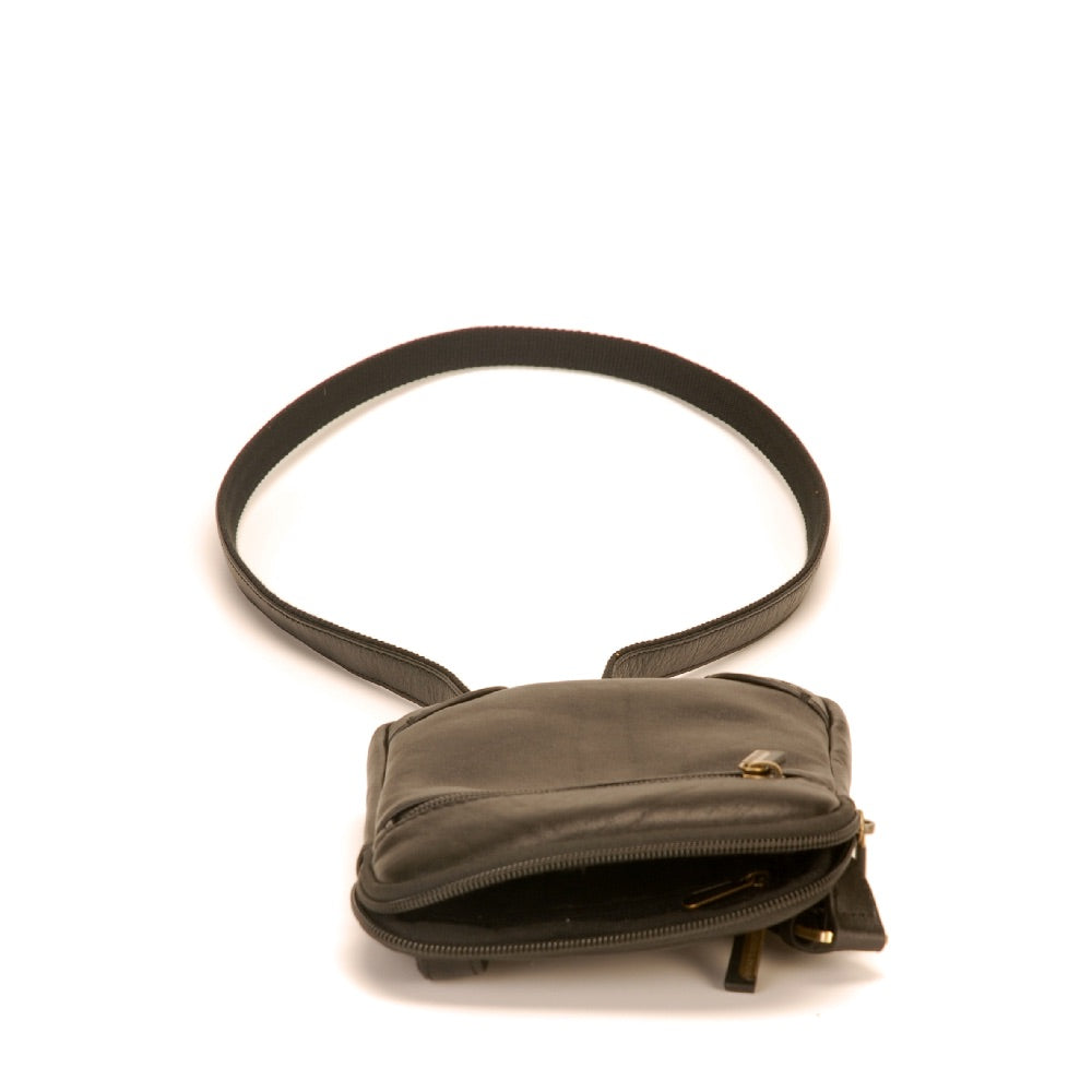 Paul leather crossbody bag
