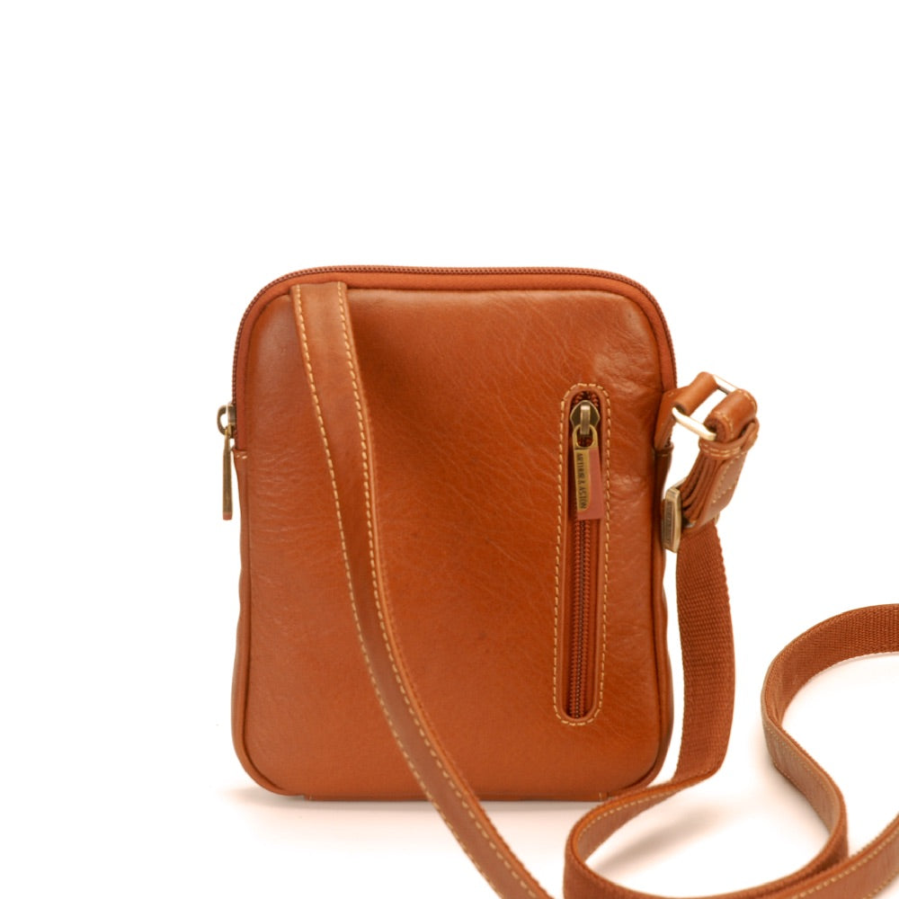 Paul leather crossbody bag