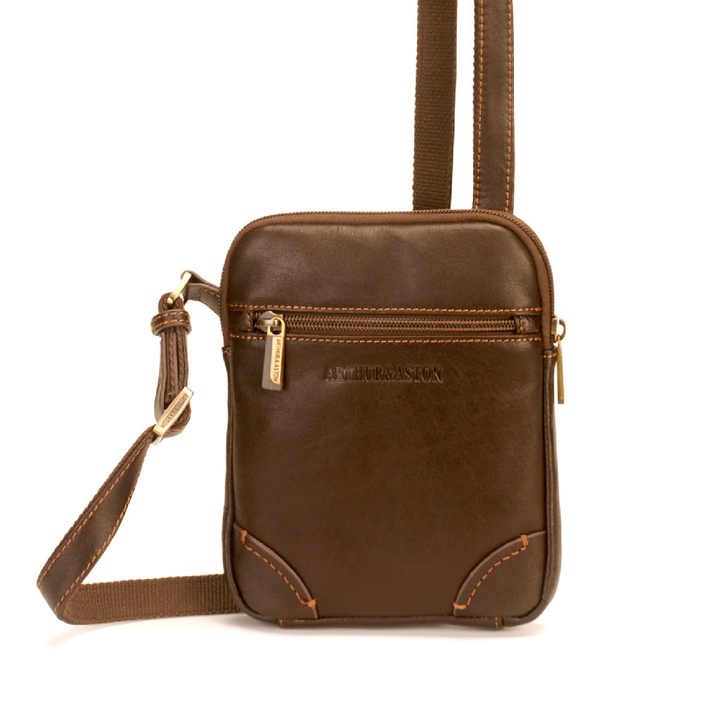 Paul leather crossbody bag