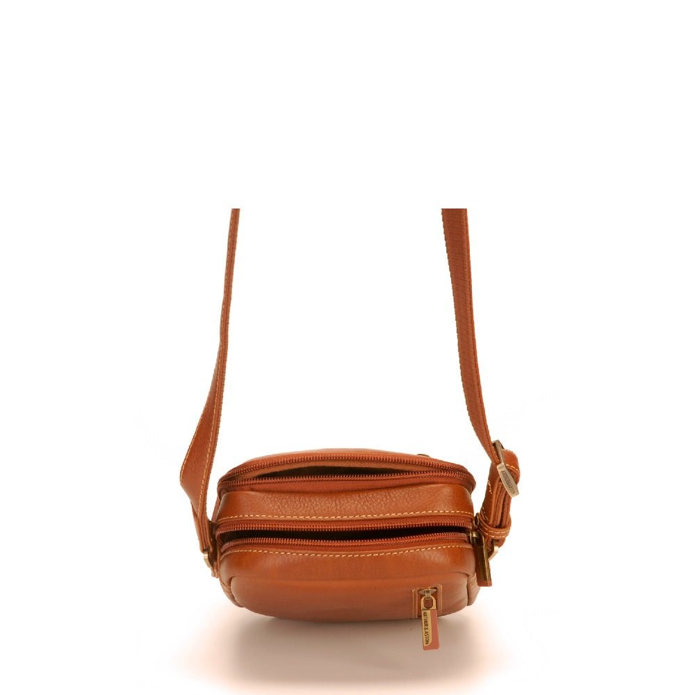 Paul leather crossbody bag