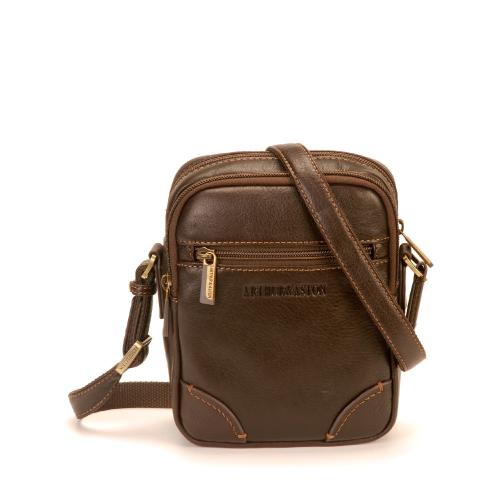 Paul leather crossbody bag