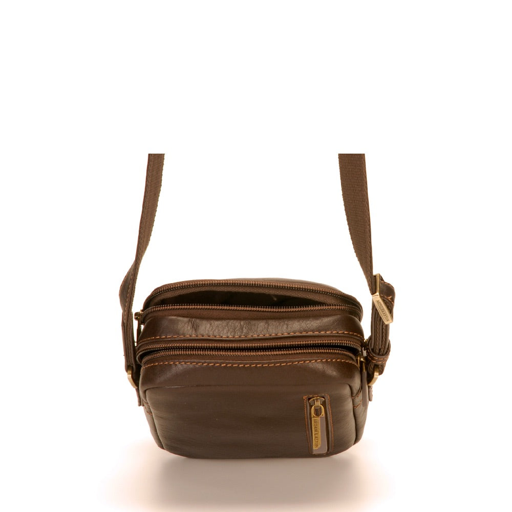 Paul leather crossbody bag