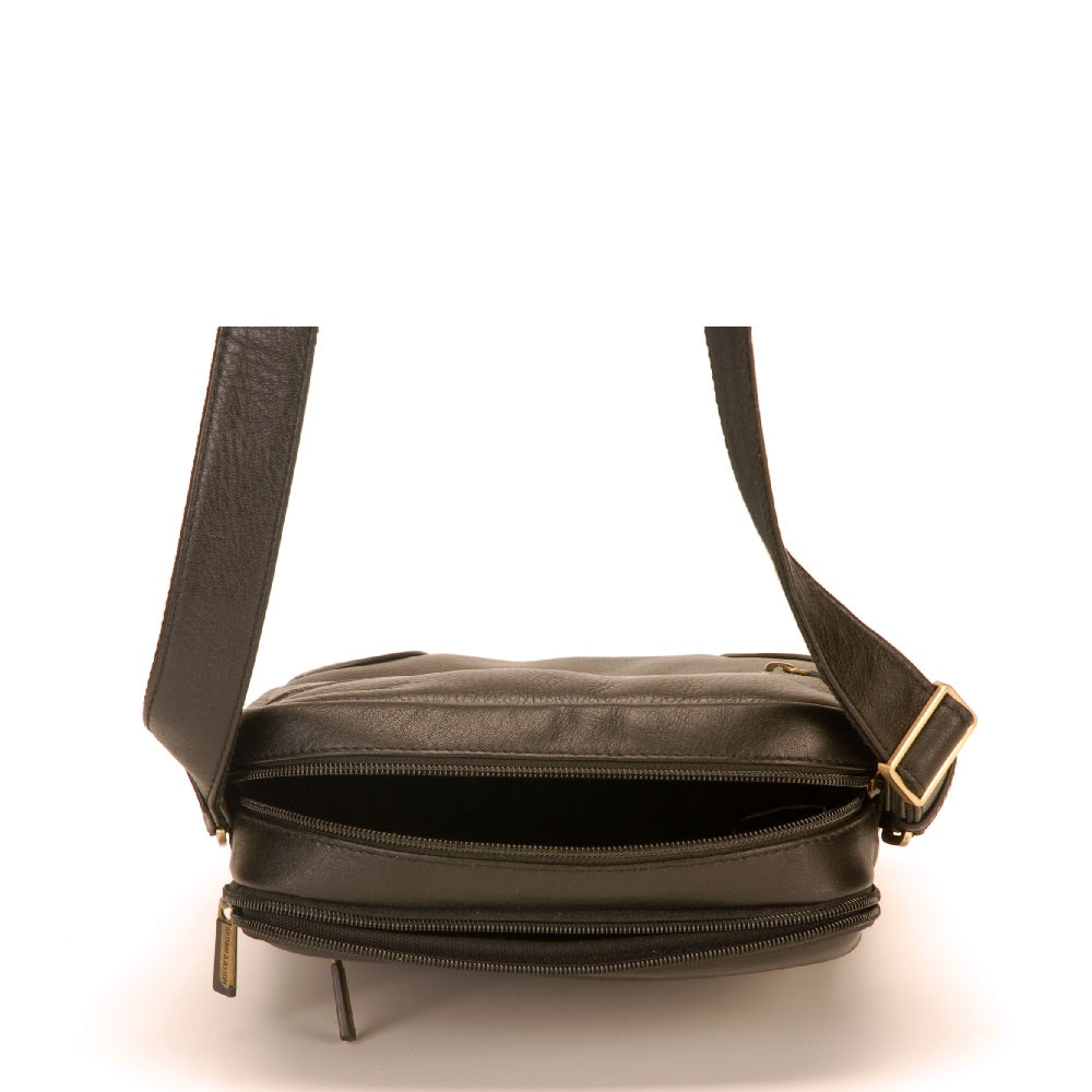 Paul leather crossbody bag