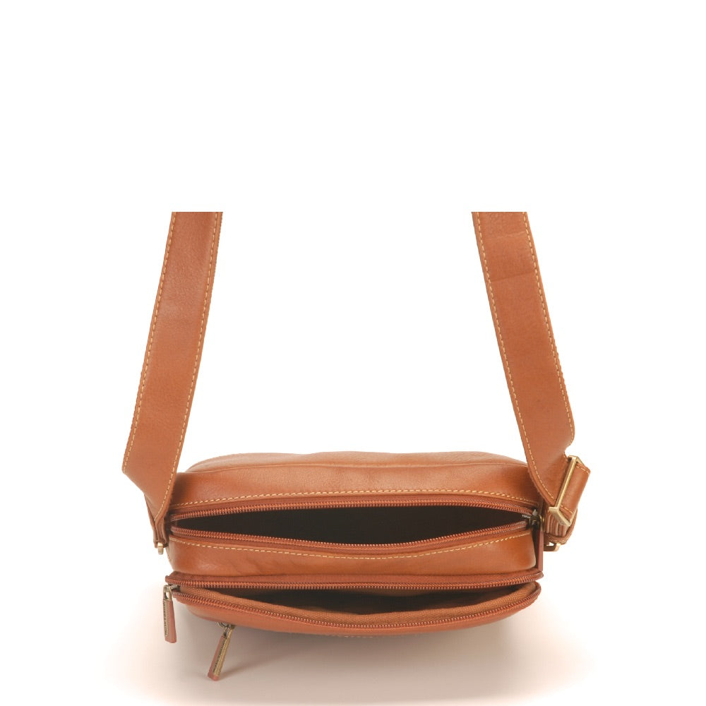 Paul leather crossbody bag
