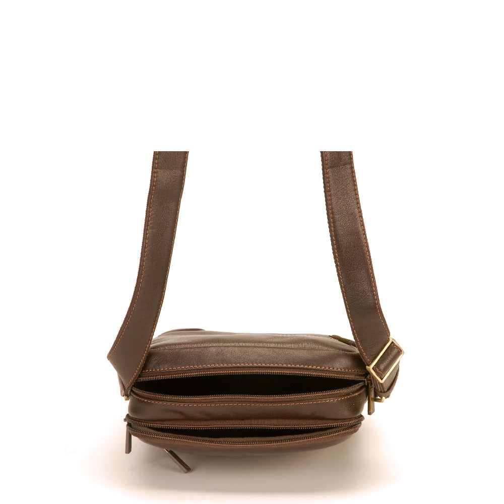 Paul leather crossbody bag