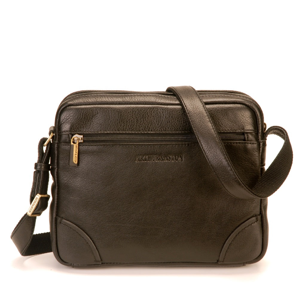 Paul leather crossbody bag