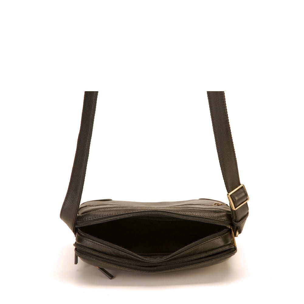 Paul leather crossbody bag