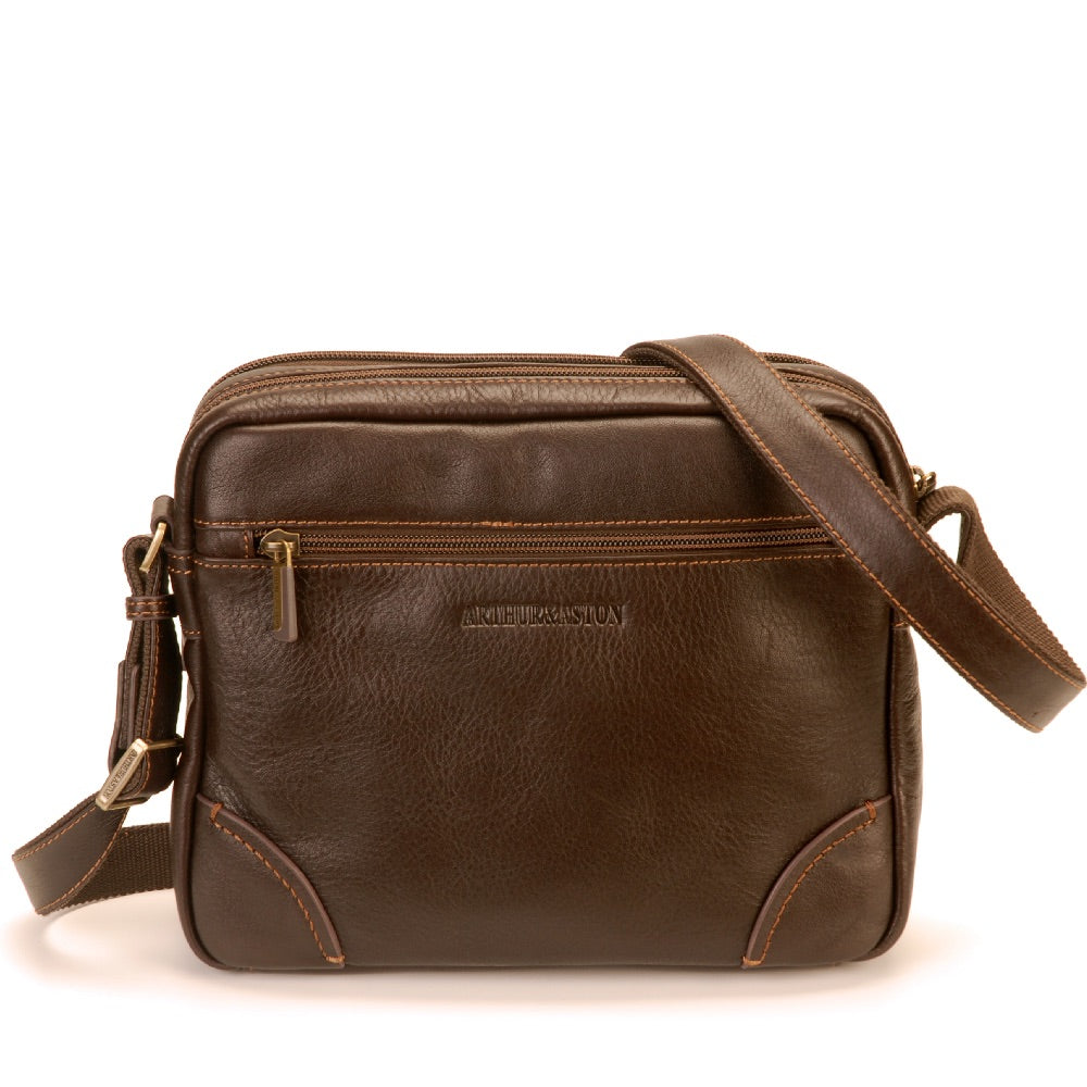 Paul leather crossbody bag