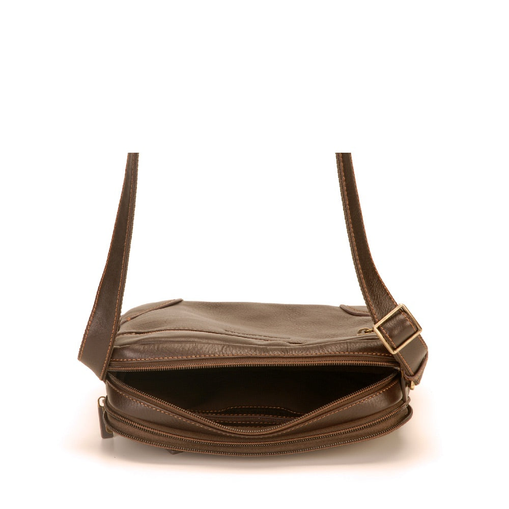 Paul leather crossbody bag