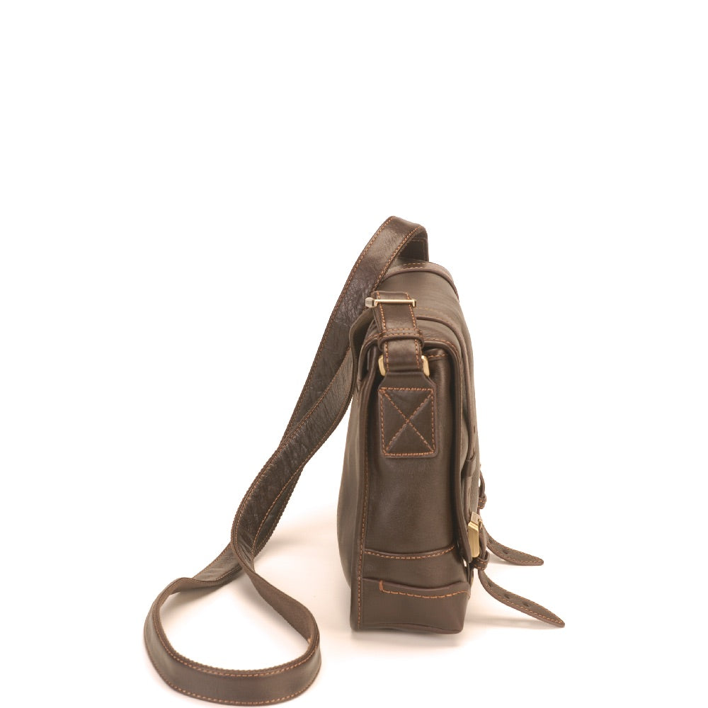 Paul leather flap bag