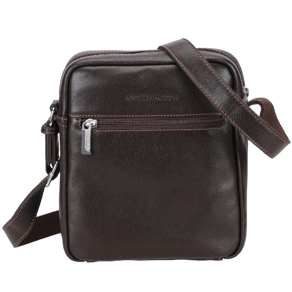 Dorian large leather crossbody bag