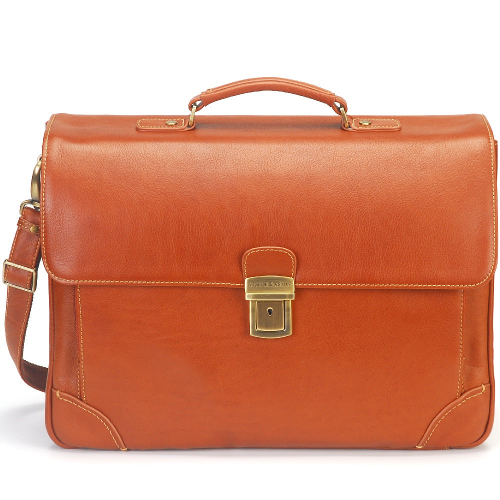 Paul leather briefcase