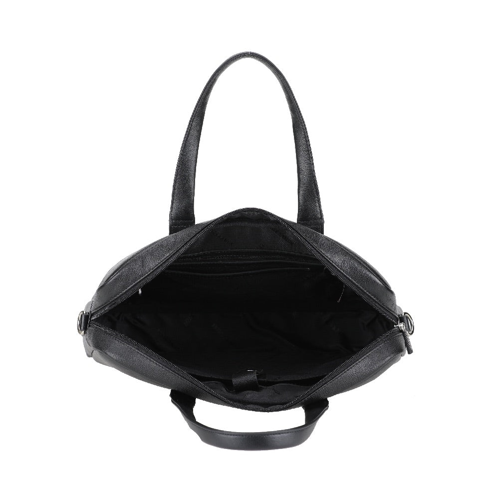 Dorian leather briefcase