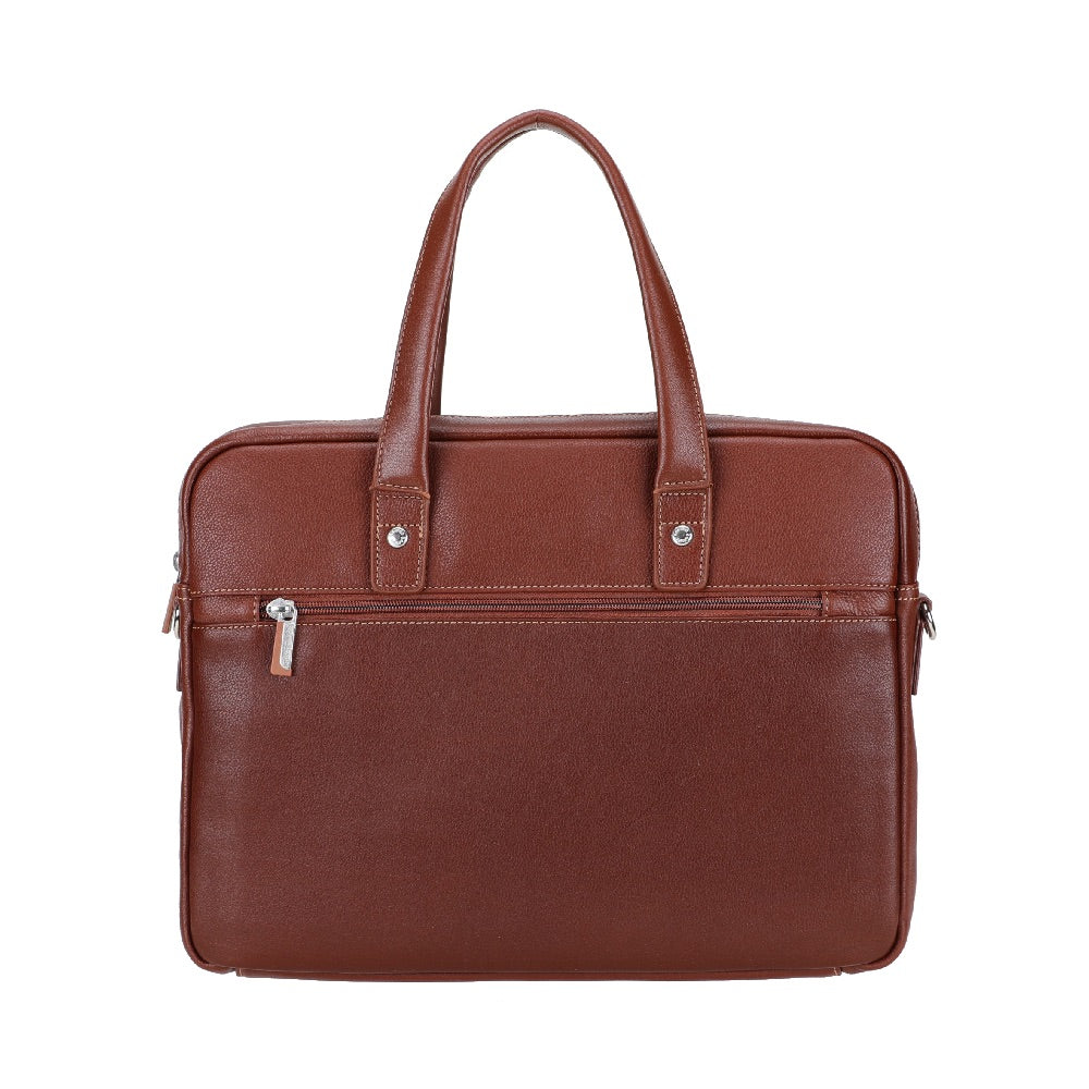 Dorian leather briefcase