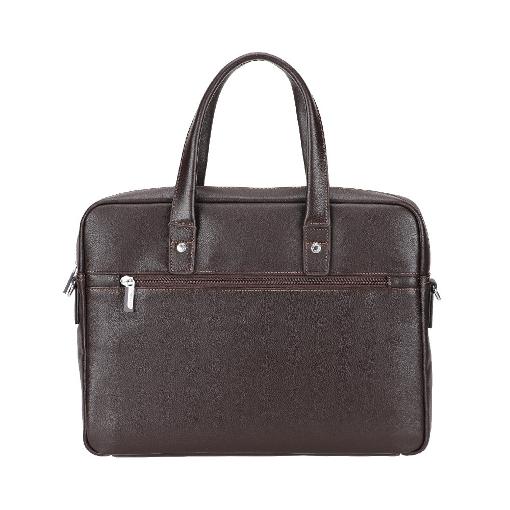 Dorian leather briefcase