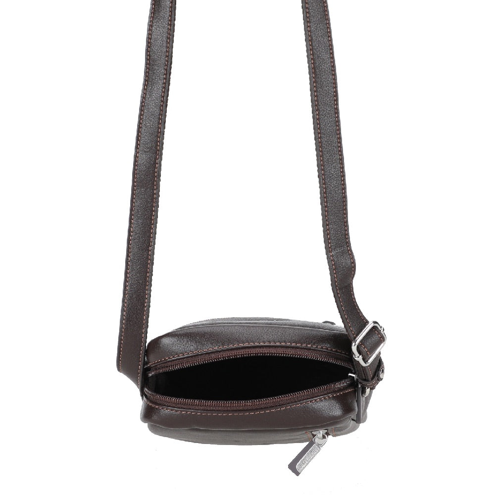 Sac travers petit modèle cuir Dorian