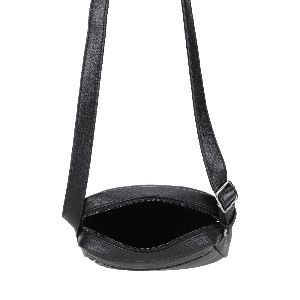 Dorian large leather crossbody bag