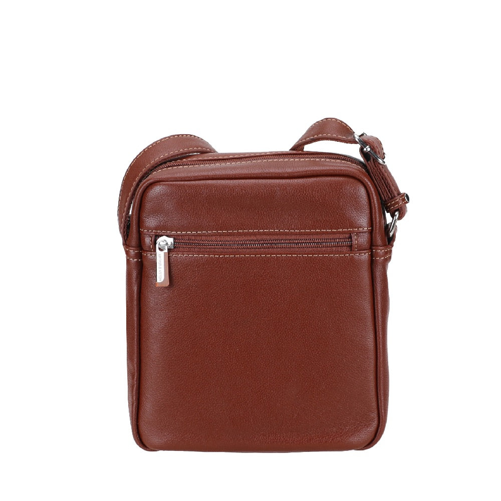 Dorian large leather crossbody bag