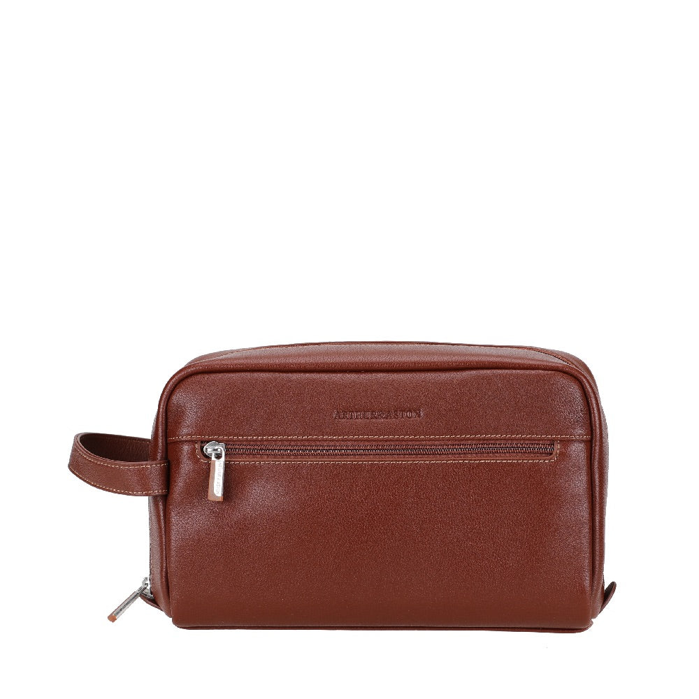 Dorian leather toiletry bag