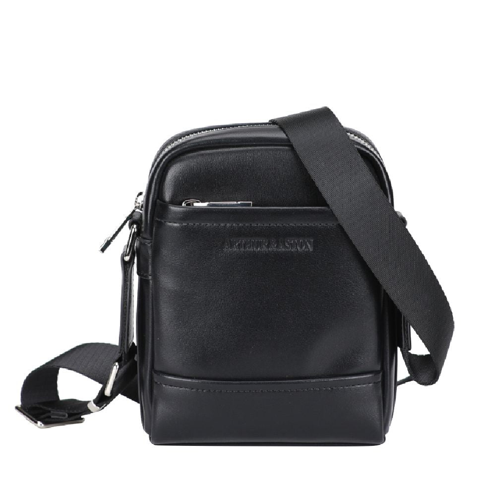 Walter leather crossbody bag