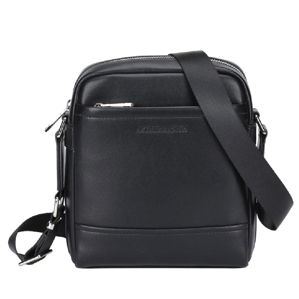 Walter split leather crossbody bag